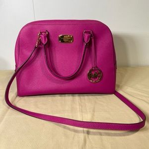 Like New: Hot Pink Michael Kors Purse